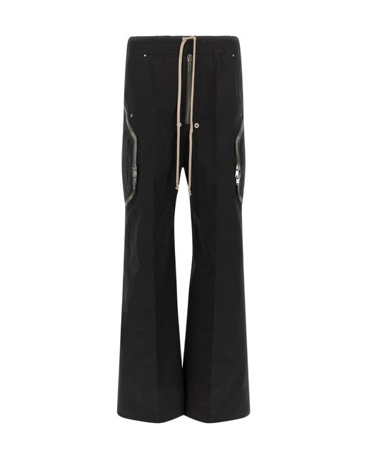 Rick Owens Black Heizer Belas Pants for men