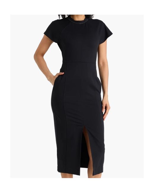 Brunello Cucinelli Black Pencil Dress