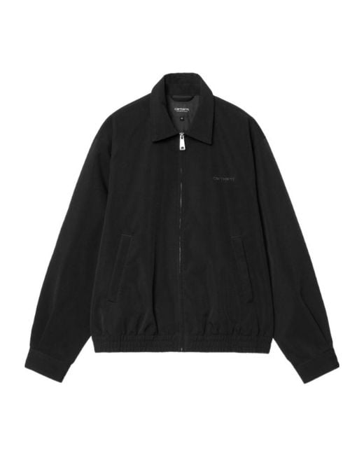 Carhartt Black Neven Nylon Canvas Jacket for men