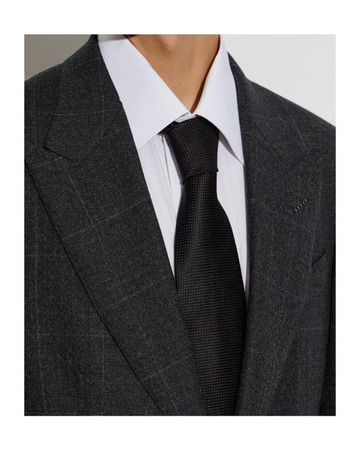 Tom Ford Black Pointed-Tip Tie for men