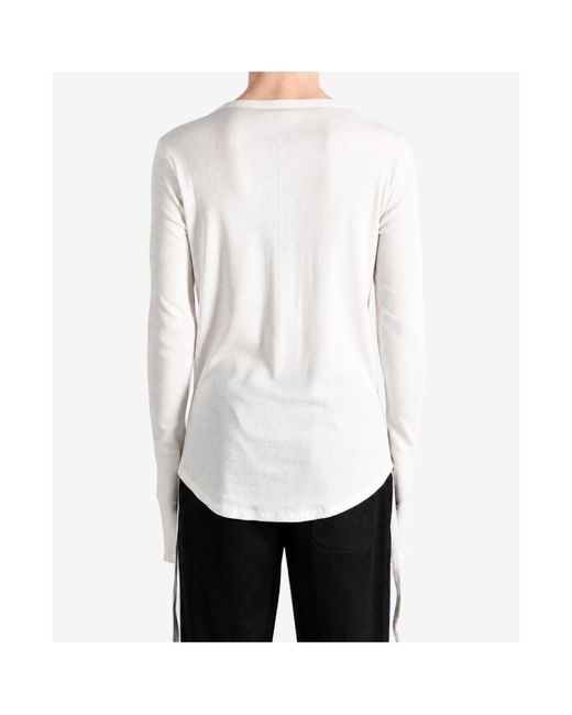 Ann Demeulemeester White Crew-Neck T-Shirt for men