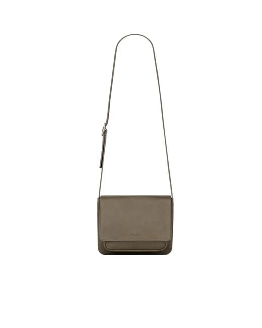 Saint Laurent White Small Satchel for men