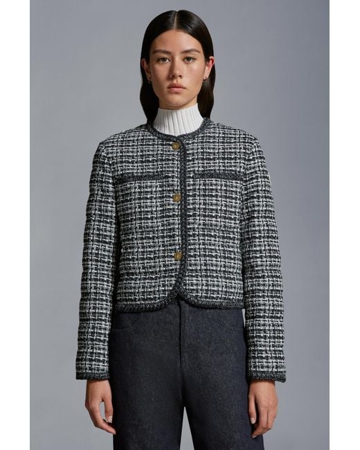 Moncler Black Eliadi Short Down Jacket