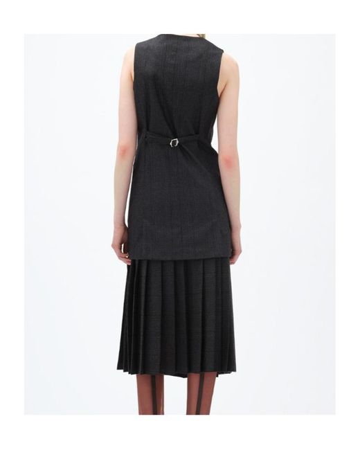 REMAIN Birger Black Suiting Vest
