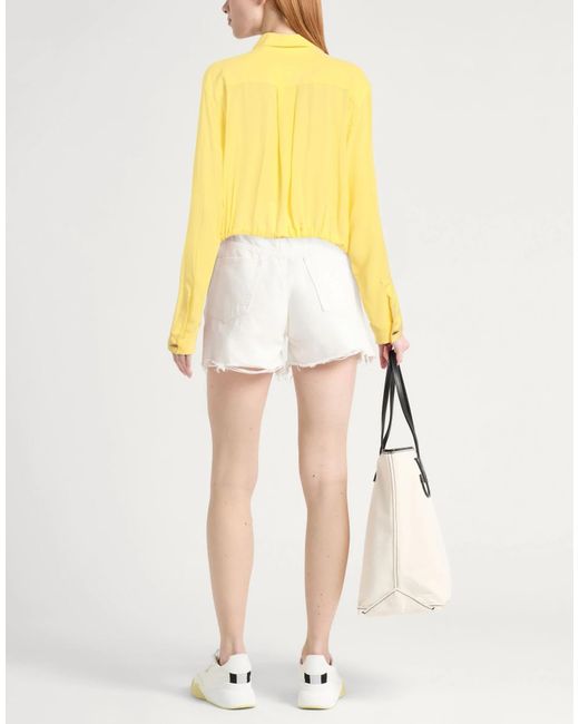Marni Yellow Long Sleeves Shirt