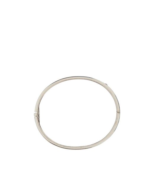 MM6 by Maison Margiela White Logo Bracelet