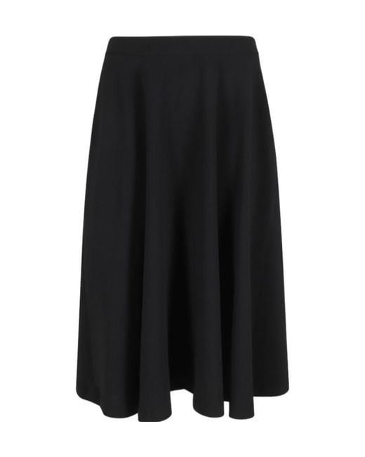 Filippa K Black Flared Skirt