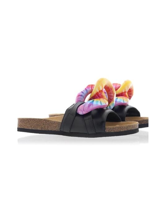 J.W. Anderson Multicolor Chain Slide