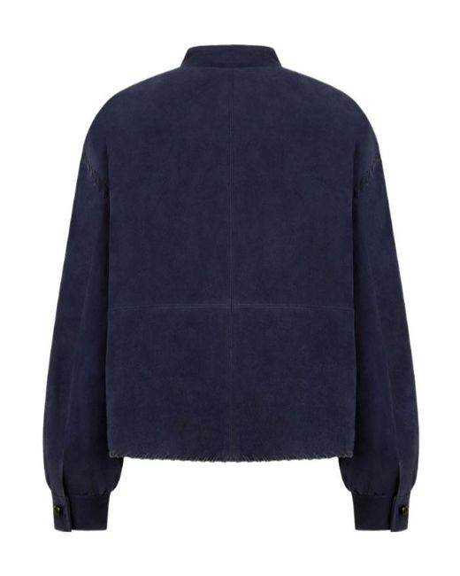 Blazé Milano Blue Blazé Milano Viva Campin Buttoned Jacket