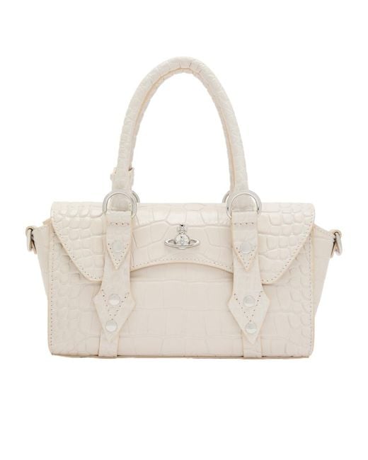 Vivienne Westwood Natural Leather Crossbody Bag