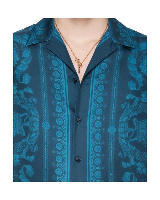 Versace Metallic Rolo Necklace for men