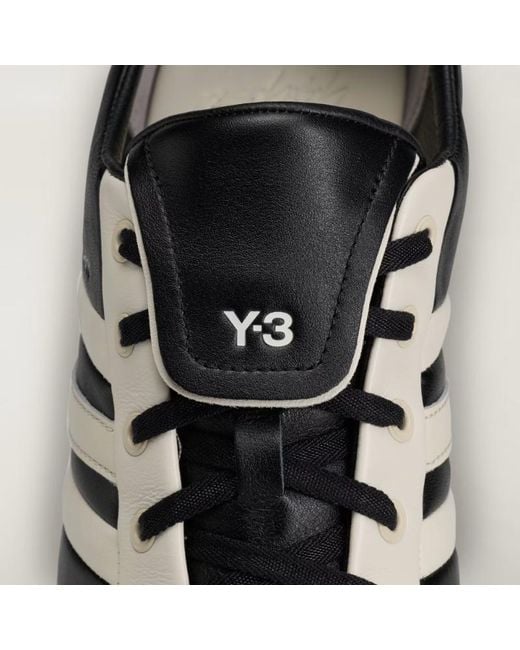 Y-3 Black Field Sneakers for men
