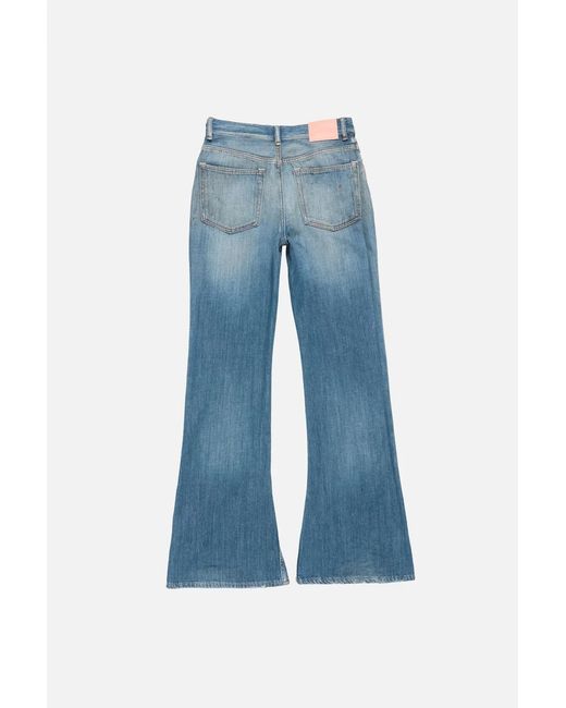 Acne Blue 2025F Fitted Jeans