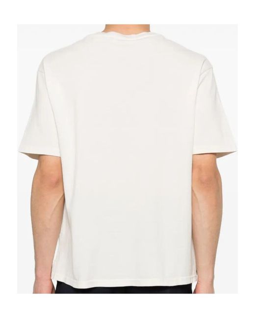 Roberto Collina White Short-Sleeved T-Shirt for men