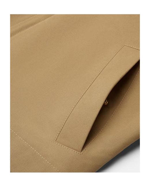 Versace Natural Zip-Up Jacket for men
