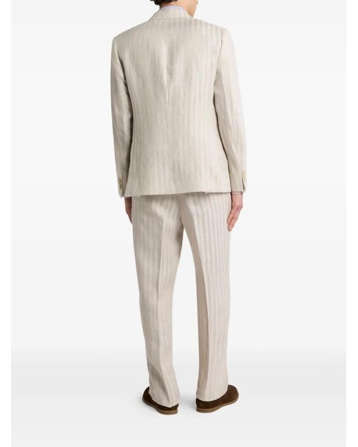 Etro Gray Roma Sport Single-Breasted Blazer for men