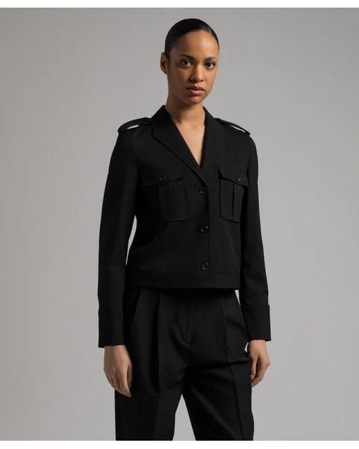 Theory Black Long-Sleeved Jacket
