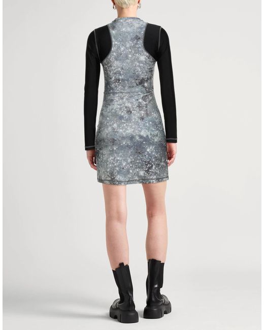 DIESEL Gray Fitted Dress