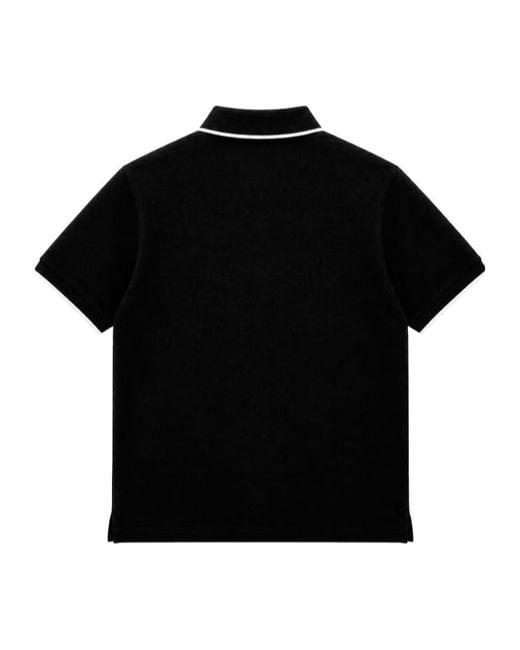 Prada Black Short-Sleeved Polo Shirt for men