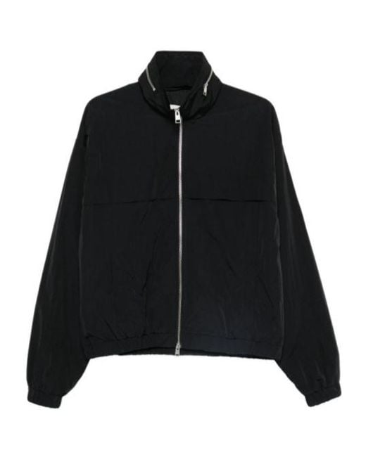 AMI Black Long Sleeved Zipped Jacket for men