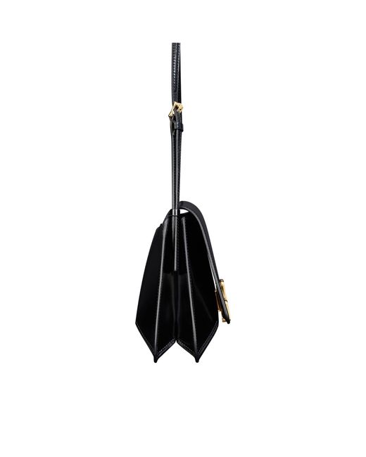 Givenchy Black 4G Liquid Logo Embossed Shoulder Bag
