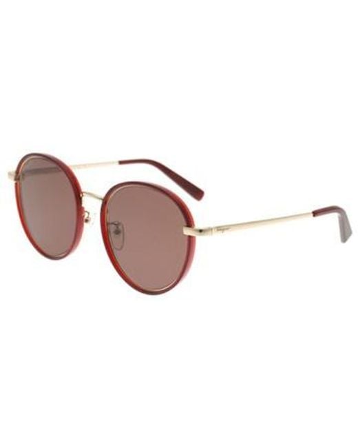 Ferragamo Multicolor Logo Sunglasses