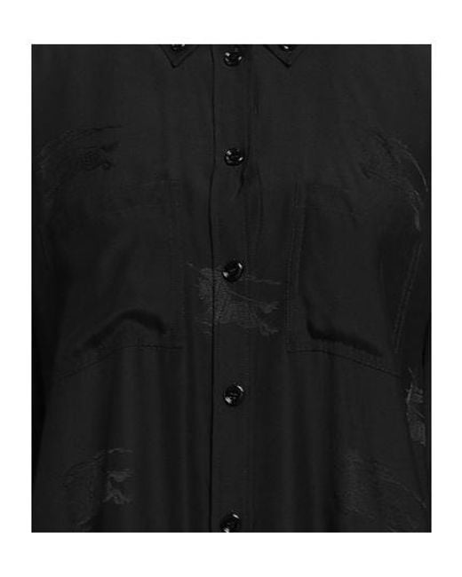 Burberry Black Printed Shirt