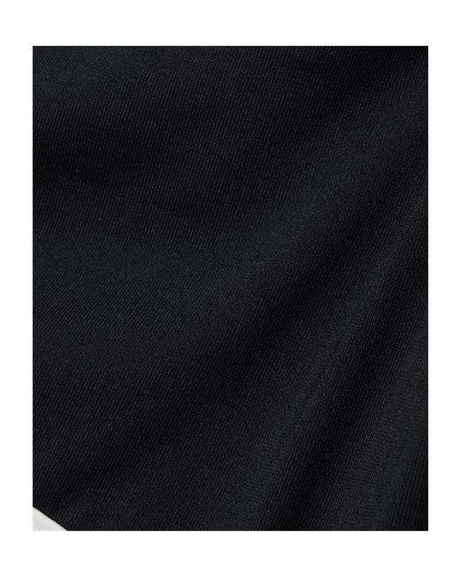 Marysia Swim Black Ligne Two-Tone Bikini Top