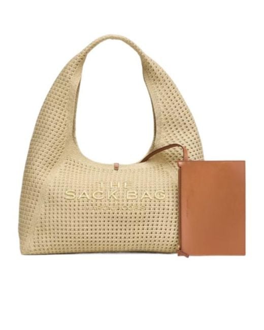 Marc Jacobs Natural The Crochet Sack Bag