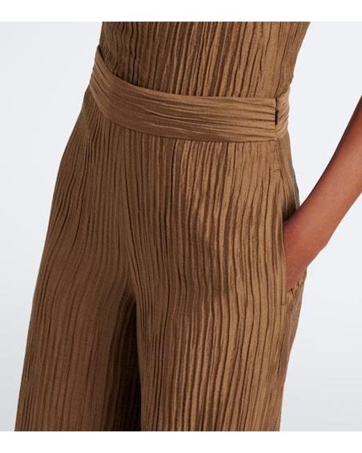 Joseph Brown Selene Wide-Leg Pants