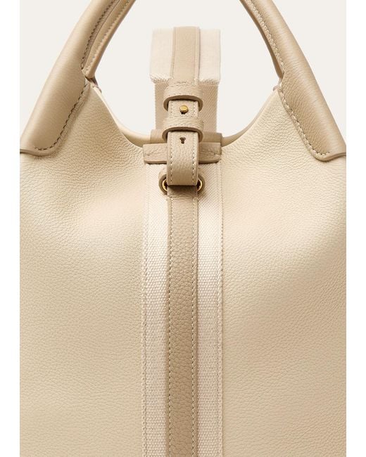 Loro Piana Natural Bale Large Shoulder Bag
