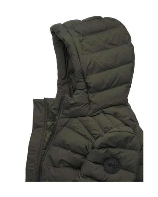 Canada Goose Green Crofton Hooded Jacket for men