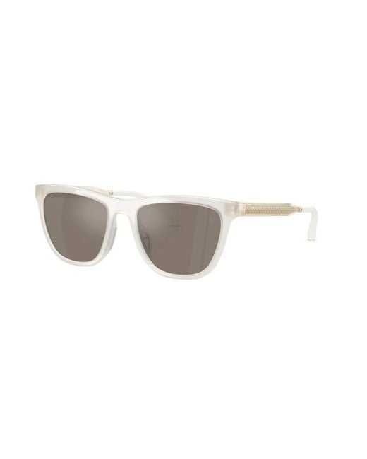 Oliver Peoples White R-9 Ecru Sunglasses for men
