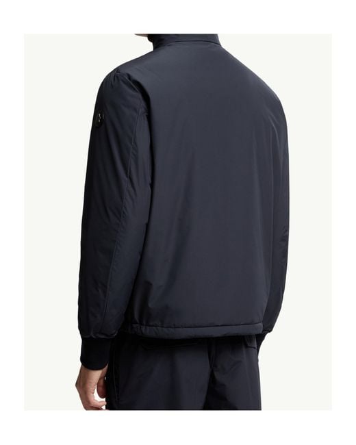 Moncler Blue Lanques Short Down Jacket for men