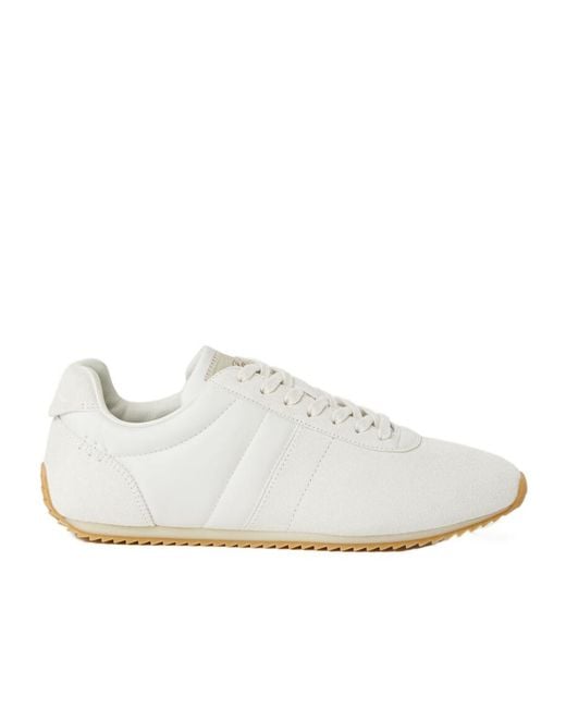 Loro Piana White Fast Walk Sneakers