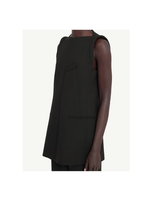 MM6 by Maison Margiela Black Mini Dress