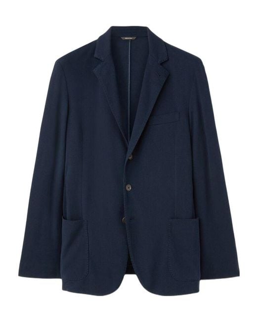 Loro Piana Blue Sweater Jacket for men