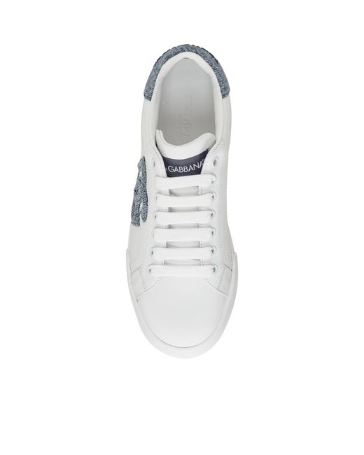 Dolce & Gabbana White Sneakers Portofino