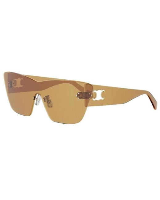 Céline Metallic Patterned Sunglasses