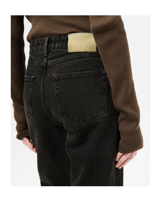 Our Legacy Black Linear Cut Trousers