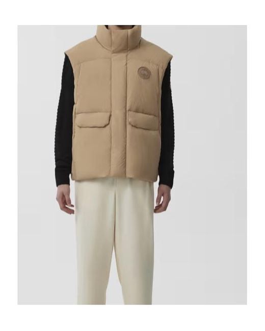Canada Goose Natural Zip Down Jacket for men