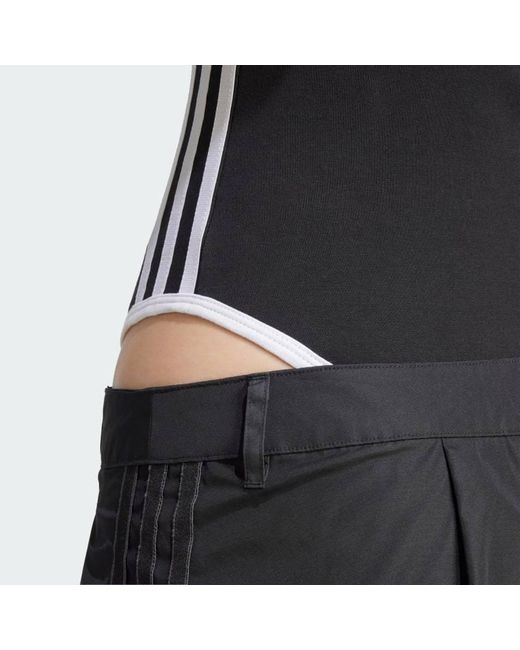 Adidas Black Adicolor 3-Stripes Bodysuit