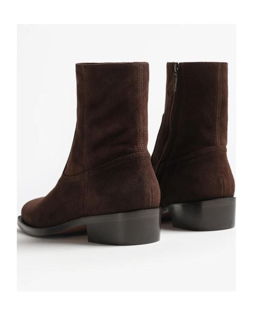 Aquazzura Brown Out Law Ankle Boots