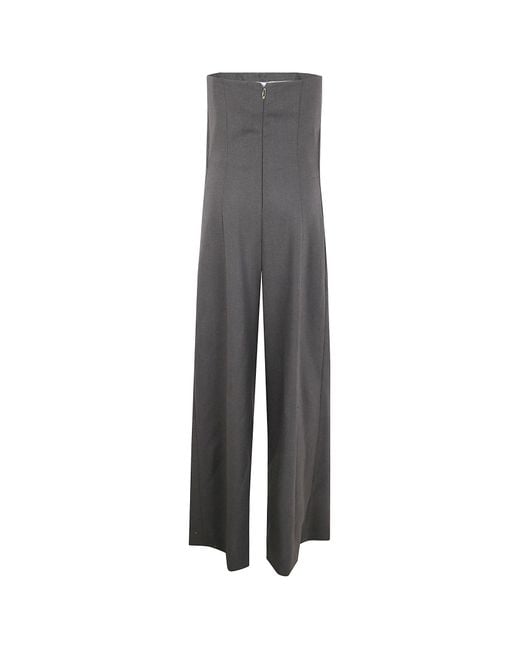 Jean Paul Gaultier Gray Bustier Jumpsuit
