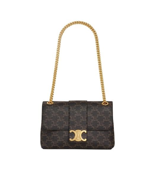 Céline Black Medium Victoire Bag