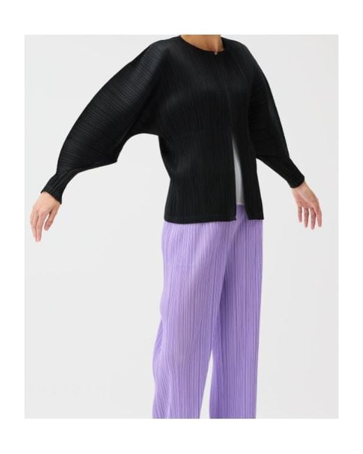 Pleats Please Issey Miyake Blue Pleats Please Issey Miyake Monthly Colors: April Jacket