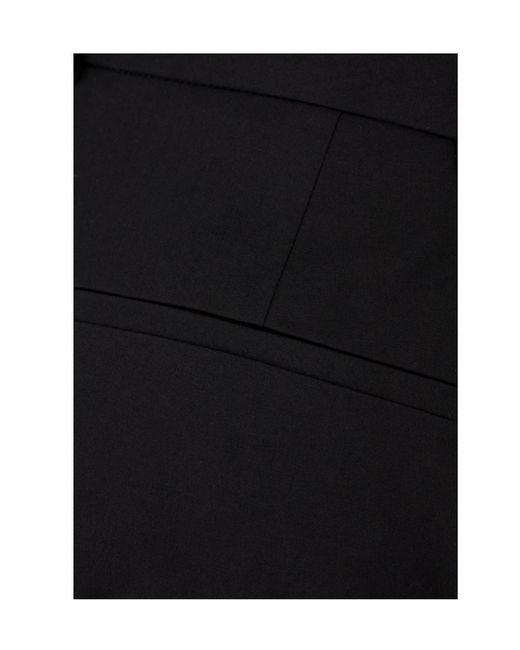 Boss Black Casual Pants With Belt Loops