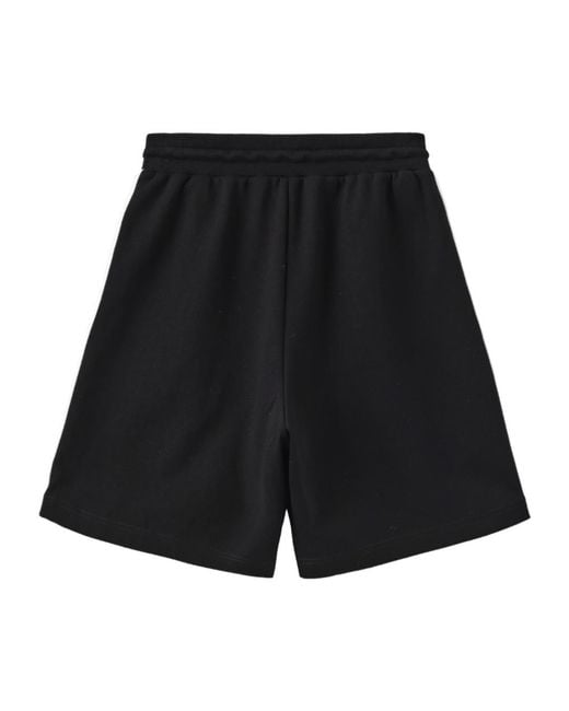 Marissa Chiara Black Drawstring Shorts for men