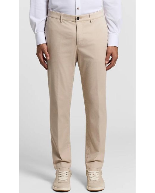 Peserico Natural Gabardine Chino Trousers for men