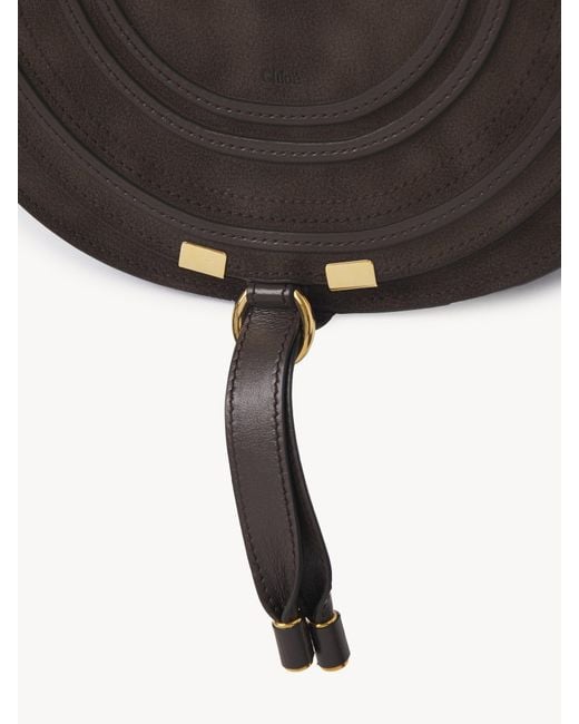 Chloé Black Chloé Marcie Foldover Top Crossbody Bag